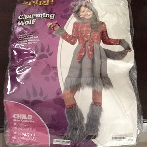 Girls Wolf Halloween Costume